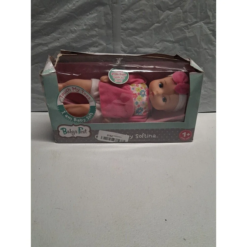 Goldberger Baby’s First Classic Baby Doll Softina Brand New Box Is Bad